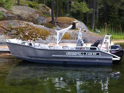 MS Boat S550WT mit Bugklappe